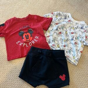 Disney Baby outfits 6/9 months